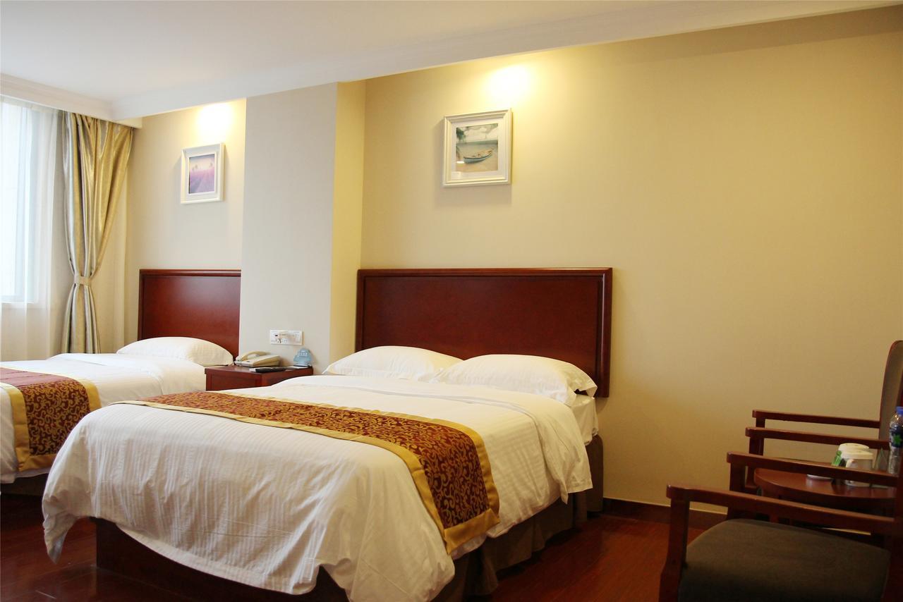 Greentree Inn Jiangsu Suzhou Kunshan High Speed Rail Station Hengshan Road Express Hotel Extérieur photo