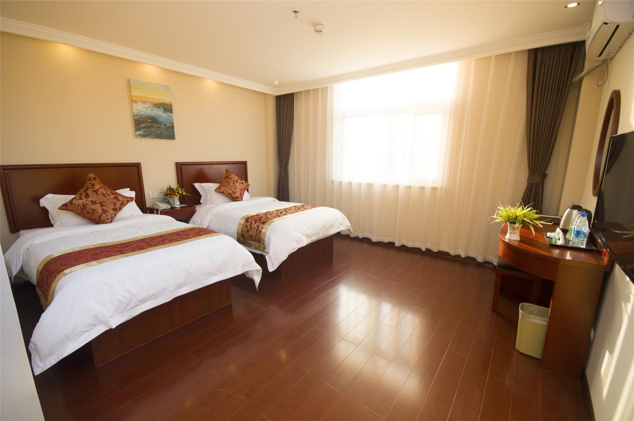 Greentree Inn Jiangsu Suzhou Kunshan High Speed Rail Station Hengshan Road Express Hotel Extérieur photo