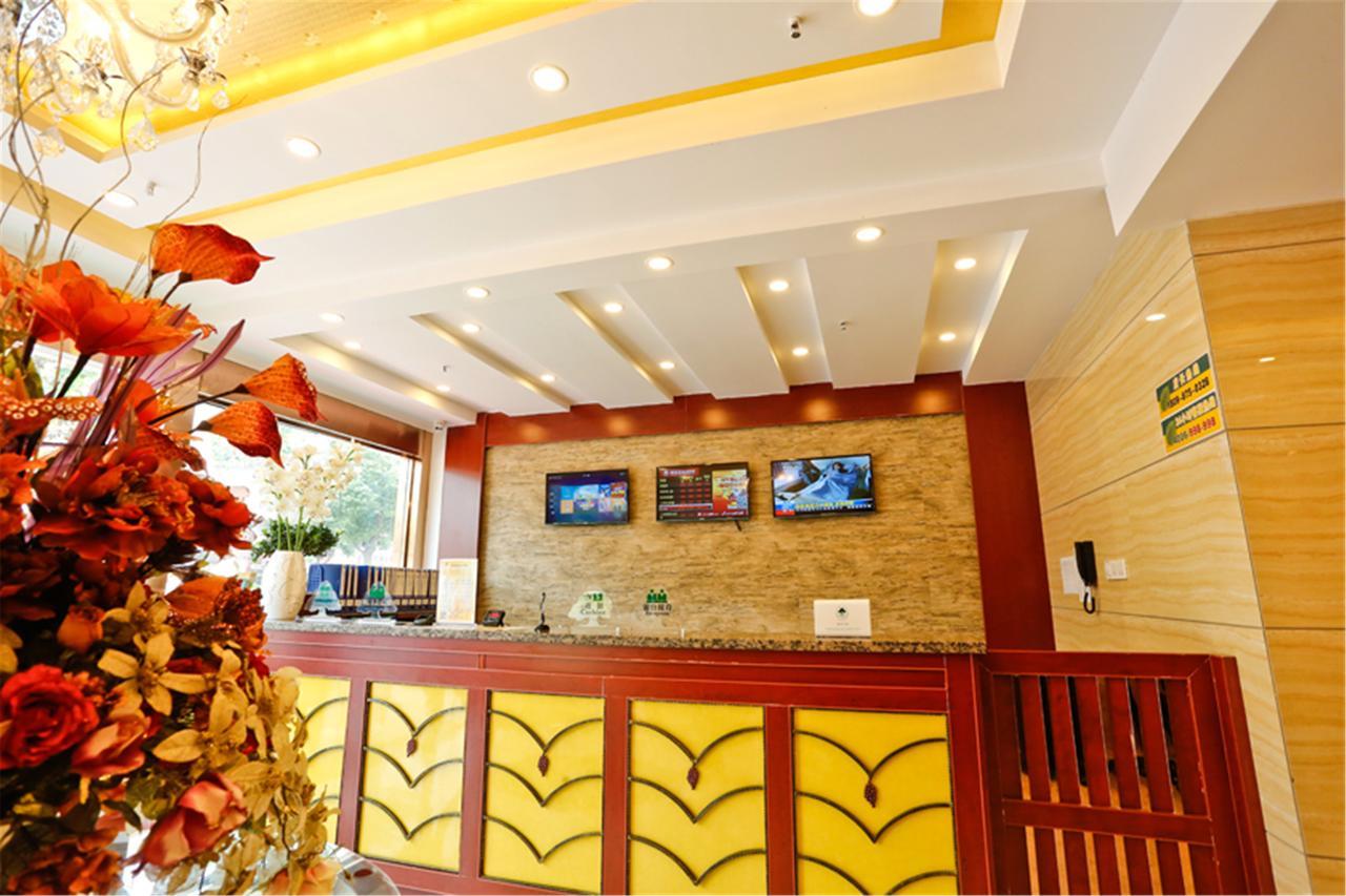 Greentree Inn Jiangsu Suzhou Kunshan High Speed Rail Station Hengshan Road Express Hotel Extérieur photo