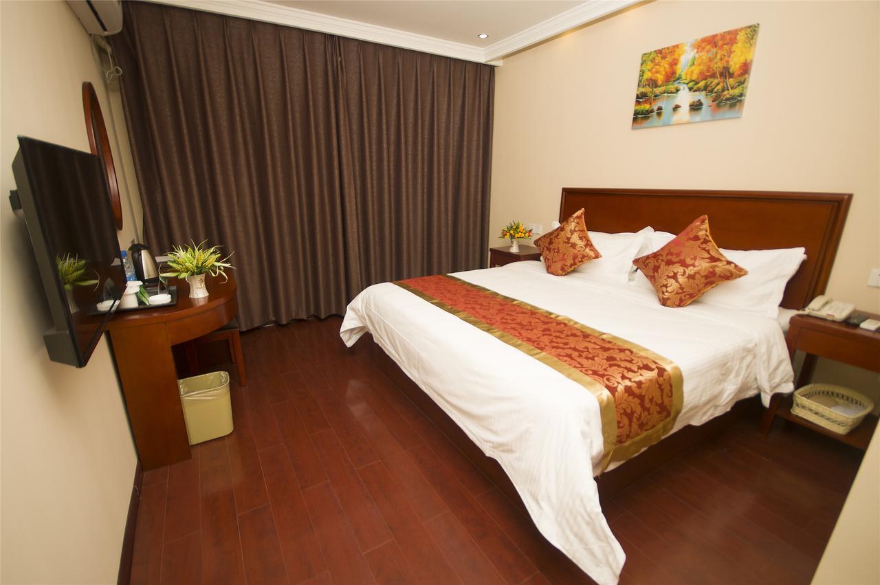 Greentree Inn Jiangsu Suzhou Kunshan High Speed Rail Station Hengshan Road Express Hotel Extérieur photo